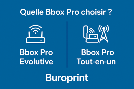 Quelle Bbox Pro choisir ? Comparatif des offres Bouygues Telecom Pro avec Buroprint