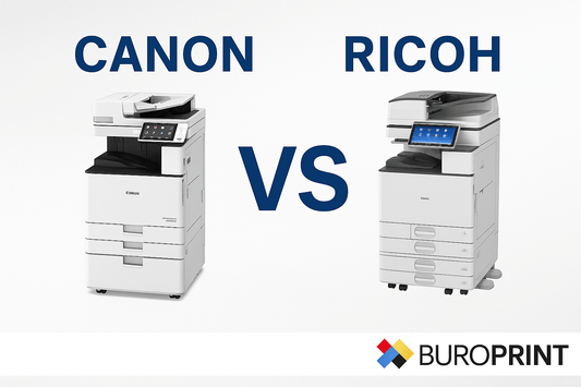 Canon imageRUNNER ou Ricoh ? Le vrai comparatif professionnel 2025 - Buroprint