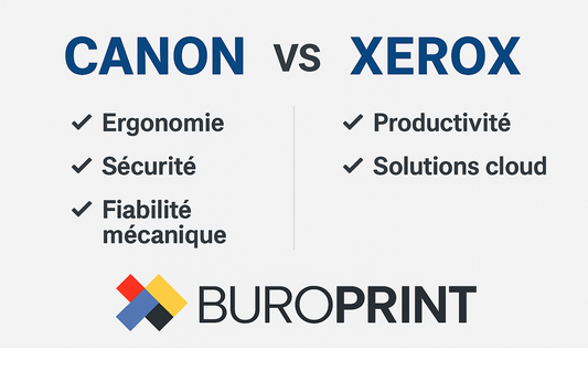 Canon imageRUNNER ou Xerox ? Le comparatif professionnel 2025
