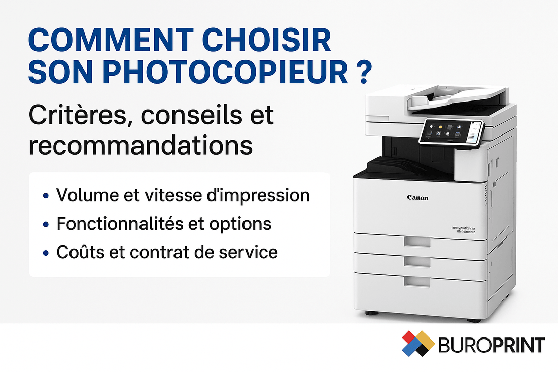 Comment bien choisir son photocopieur Canon professionnel en 2025 - Buroprint