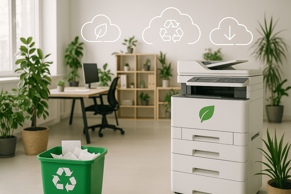 Impression durable : réduire l’impact environnemental au bureau moderne grâce à des pratiques écologiques - Buroprint