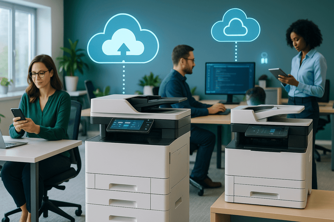 Sécurité et connectivité dans les solutions d'impression professionnelles avec intégration Cloud - Buroprint