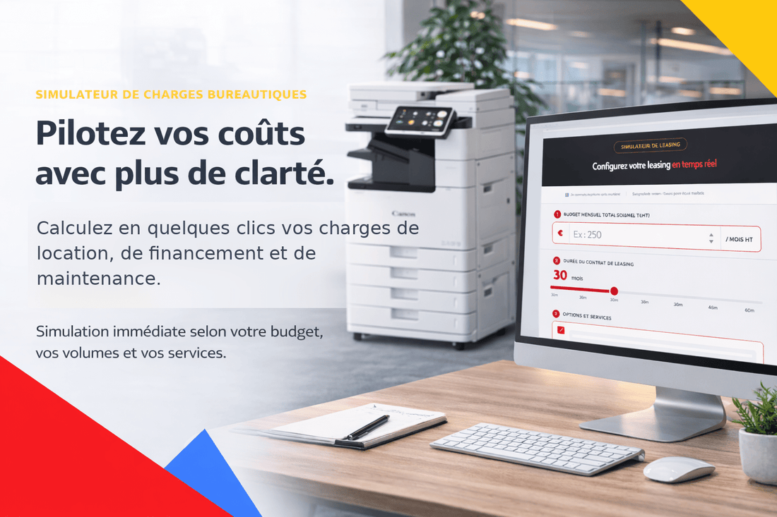 Simulateur de leasing imprimante : estimez facilement votre budget professionnel - Buroprint